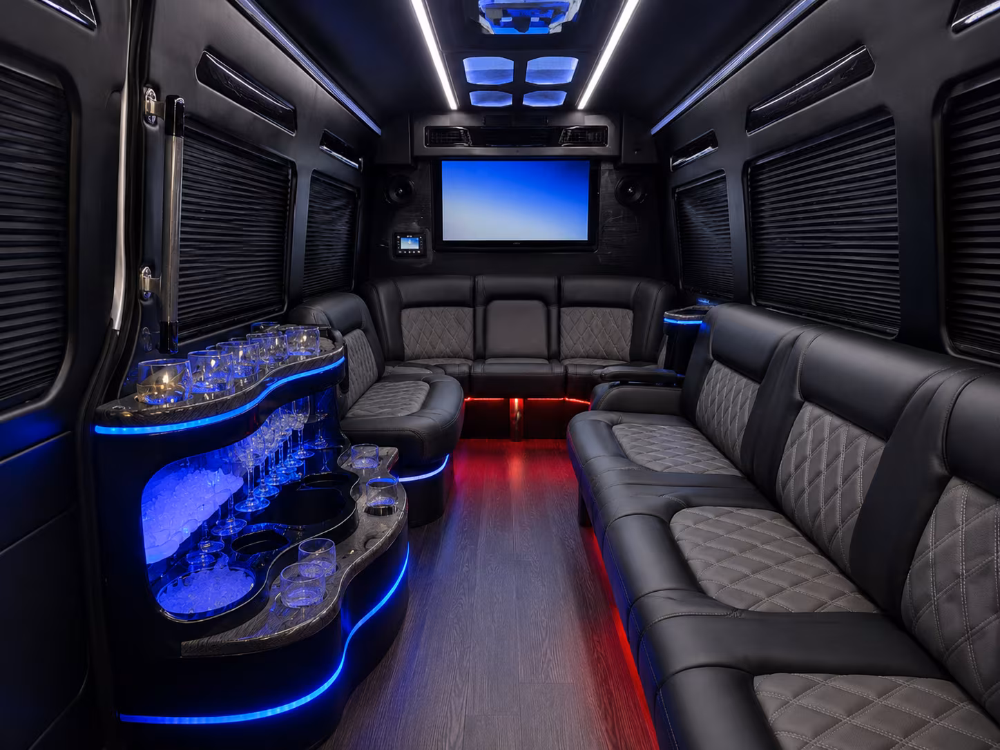 bus rental options for shreveport trips