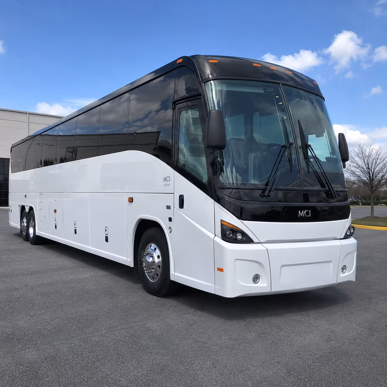 charter bus shuttle service for warehouse and plant groups on west 70th street