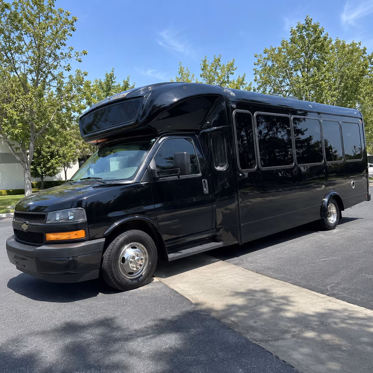 shreveport 15 passenger party bus