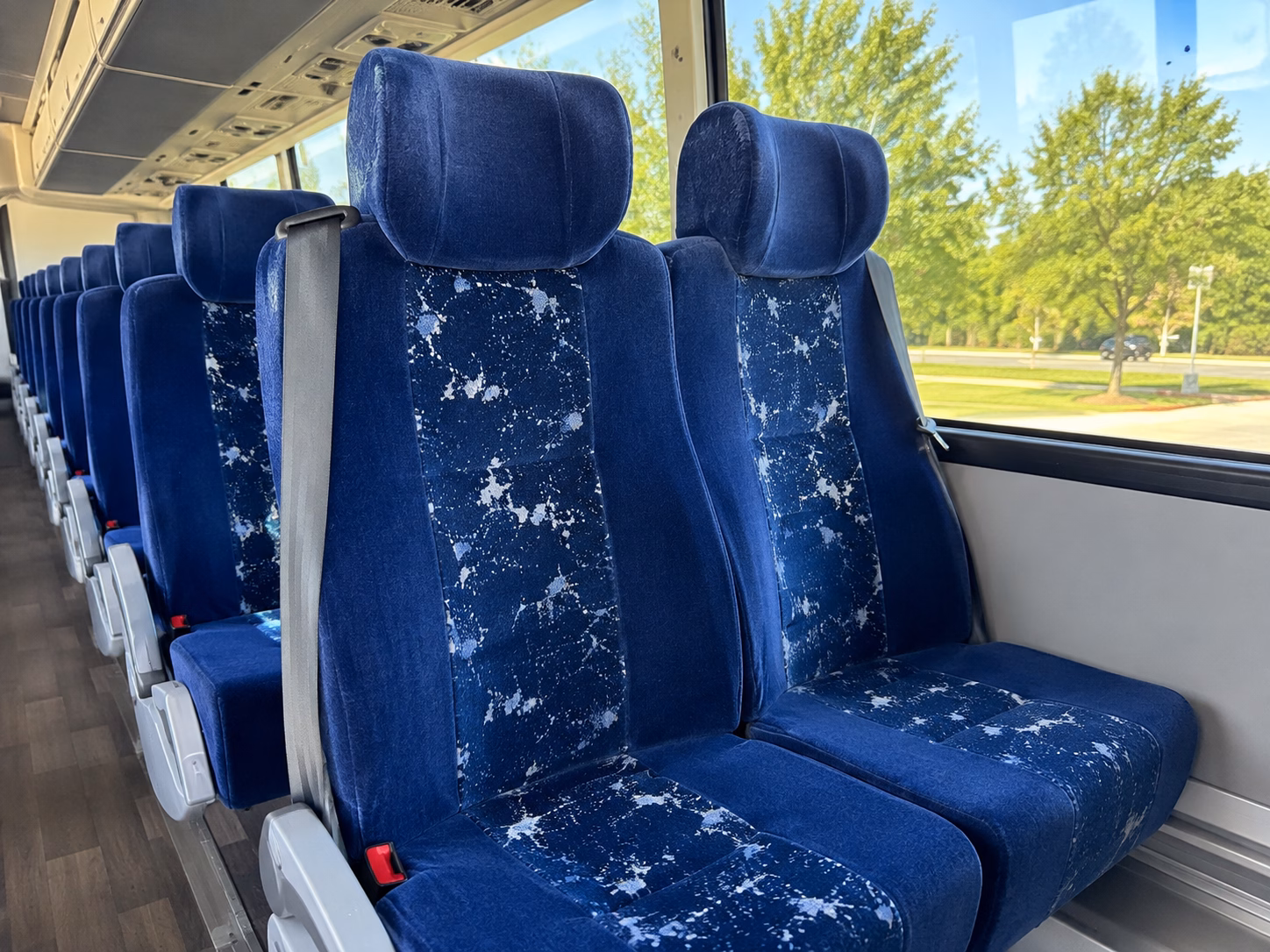 shreveport wedding transportation onboard seating